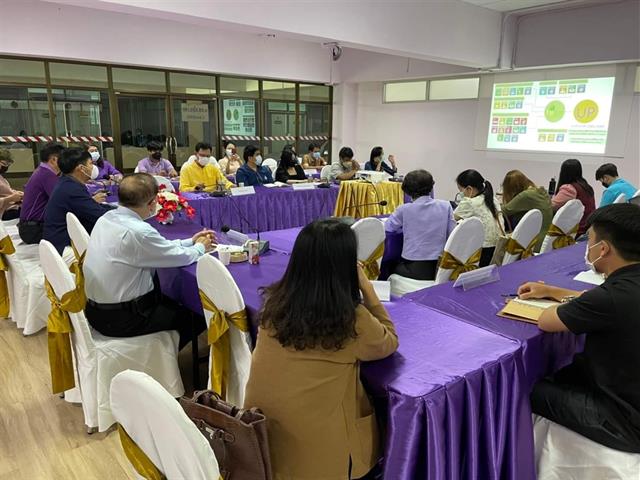 คณะสาธารณสุขศาสตร์ เข้าร่วมประชุมรับฟังแนวทางในการดำเนินกิจกรรมตัวชี้วัดการพัฒนากายภาพ และสิ่งแวดล้อมตามเกณฑ์ UI Green