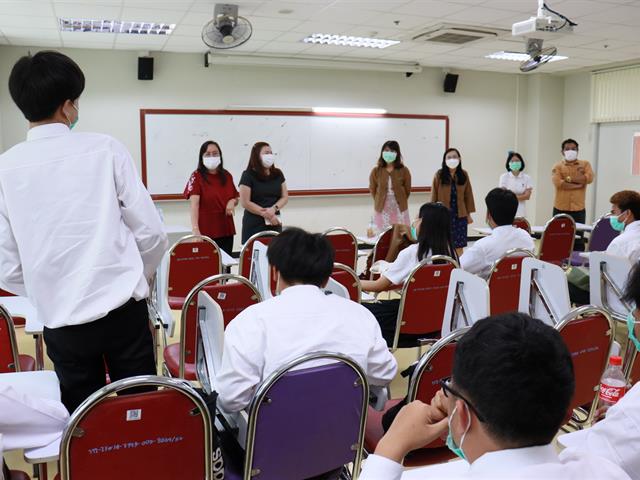 คณะเกษตรศาสตร์และทรัพยากรธรรมชาติ มหาวิทยาลัยพะเยา งานกิจการนิสิต จัดโครงการ "ปฐมนิเทศนิสิตชั้นปีที่ 1 และนิสิตพบผู้บริหารของคณะฯ"