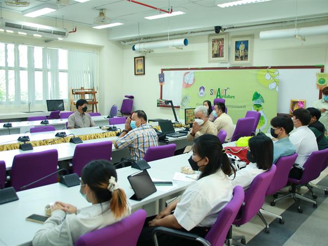 คณะเกษตรศาสตร์และทรัพยากรธรรมชาติ มหาวิทยาลัยพะเยา จัดโครงการ " การพัฒนาหัวข้อวิจัยสำหรับนิสิตปริญญาโทร่วมกับผู้ประกอบการ " 