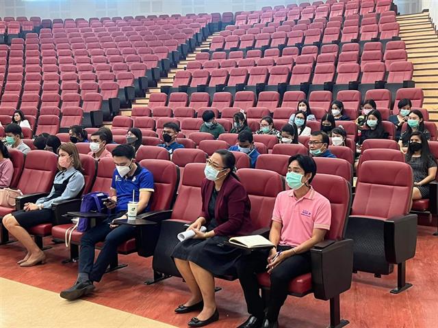 คณะสาธารณสุขศาสตร์ ได้จัดประชุมบุคลากรคณะสาธารณสุขศาสตร์ เพื่อเตรียมความพร้อม และทำความเข้าใจก่อนวันเปิดภาคการศึกษาต้น ปีการศึกษา 2565 