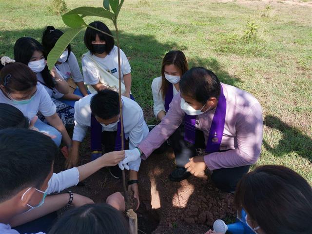 คณะสาธารณสุขศาสตร์ มหาวิทยาลัยพะเยา เข้าร่วมกิจกรรม ตักบาตรน้องใหม่และกิจกรรมมหกรรมจิตอาสา