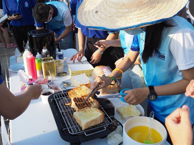 คณะสหเวชศาสตร์ มหาวิทยาลัยพะเยา สโมสรนิสิตคณะสหเวชศาสตร์  Street Art : Food & Green