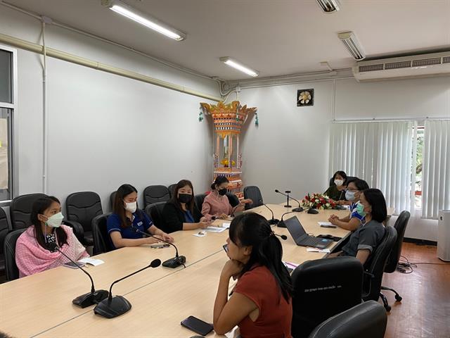 ประชุมคณะกรรมการดำเนินงานสำนักงานสีเขียวที่เป็นมิตรกับสิ่งแวดล้อม GREEN OFFICE 