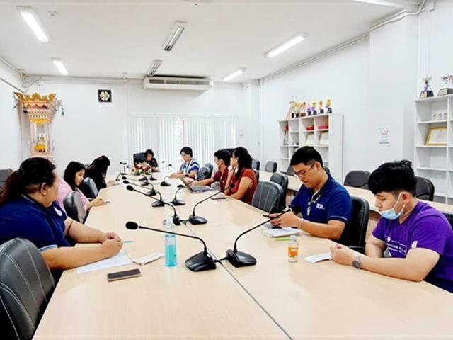 ประชุมคณะกรรมการดำเนินงานสำนักงานสีเขียวที่เป็นมิตรกับสิ่งแวดล้อม GREEN OFFICE 
