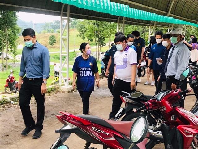 อธิการบดี ม.พะเยา ลงพื้นที่ตรวจความเรียบร้อย  ต้อนรับการเปิดภาคเรียน ปีการศึกษา ๒๕๖๕