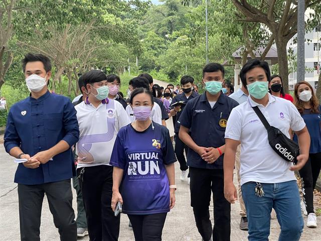 อธิการบดี ม.พะเยา ลงพื้นที่ตรวจความเรียบร้อย  ต้อนรับการเปิดภาคเรียน ปีการศึกษา ๒๕๖๕