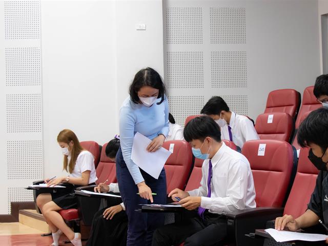 ศูนย์ภาษา คณะศิลปศาสตร์ จัดทดสอบวัดความรู้ภาษาอังกฤษ เพื่อประกอบสำเร็จการศึกษา สำหรับนิสิตรหัส 62