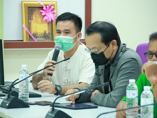 คณะเกษตรศาสตร์และทรัพยากรธรรมชาติ จัดการ " เสวนารับฟังความคิดเห็นผู้มีส่วนได้เสีย (stakeholder) โครงการ “การพัฒนาเครือข่ายชุมชนนวัตกรรมสําหรับการผลิตกระบือคุณภาพเพื่อการค้าภายในและต่างประเทศ” "