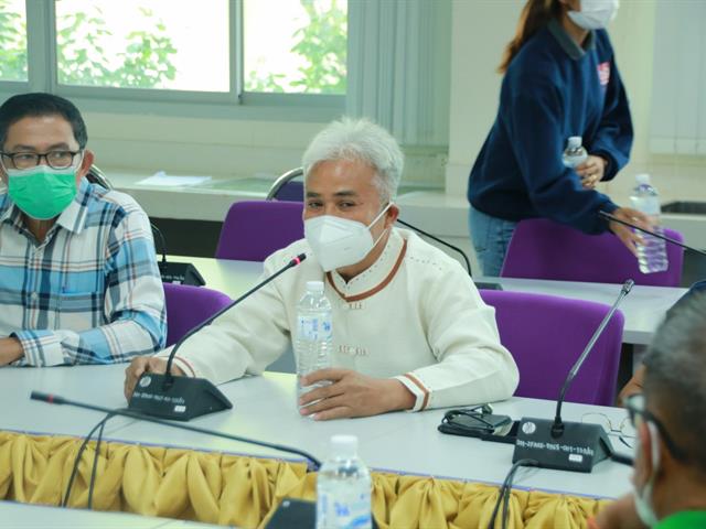 คณะเกษตรศาสตร์และทรัพยากรธรรมชาติ จัดการ " เสวนารับฟังความคิดเห็นผู้มีส่วนได้เสีย (stakeholder) โครงการ “การพัฒนาเครือข่ายชุมชนนวัตกรรมสําหรับการผลิตกระบือคุณภาพเพื่อการค้าภายในและต่างประเทศ” "