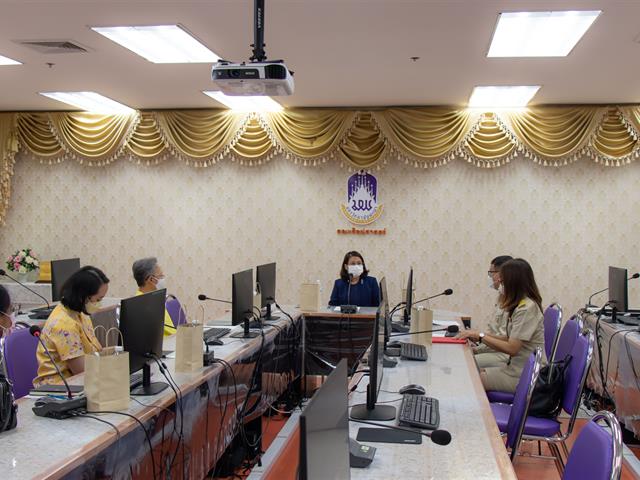 คณะศิลปศาสตร์ ให้การต้อนรับผู้บริหารจากโรงเรียนเฉลิมพระเกียรติสมเด็จพระศรีนครินทร์ พะเยา