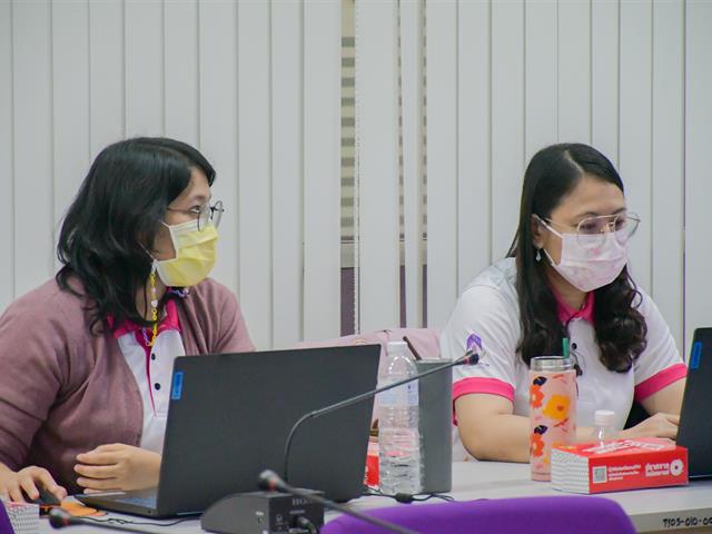 วิทยาลัยการศึกษา จัดโครงการพัฒนาระบบสารสนเทศเพื่อนำมาใช้ในการปฏิบัติงาน  กิจกรรมที่ 2 “การใช้ระบบประเมินผลการปฏิบัติงานของผู้รับการประเมิน”