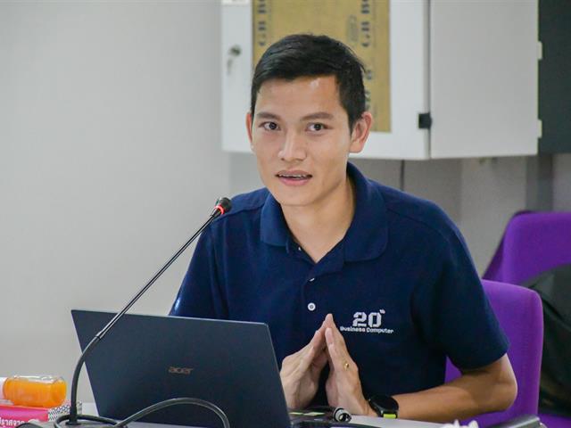 วิทยาลัยการศึกษา จัดโครงการพัฒนาระบบสารสนเทศเพื่อนำมาใช้ในการปฏิบัติงาน  กิจกรรมที่ 2 “การใช้ระบบประเมินผลการปฏิบัติงานของผู้รับการประเมิน”