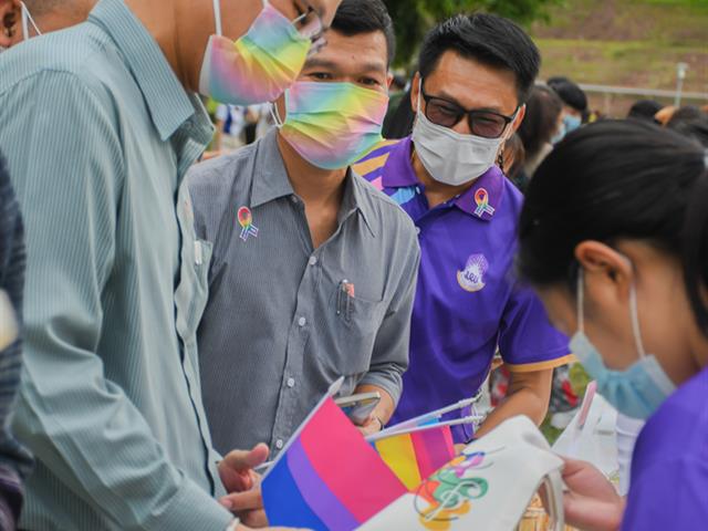 วิทยาลัยการศึกษา ร่วมกิจกรรม UP PRIDE & PROUD 2022 พหุ – สุนทรีย์ – ดนตรี – เท่าเทียม