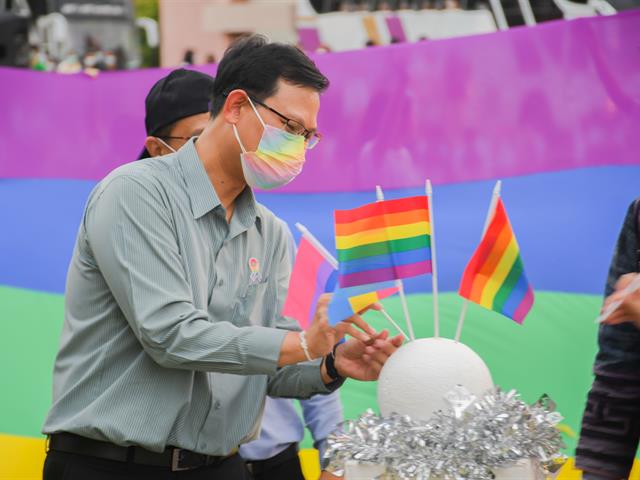 วิทยาลัยการศึกษา ร่วมกิจกรรม UP PRIDE & PROUD 2022 พหุ – สุนทรีย์ – ดนตรี – เท่าเทียม