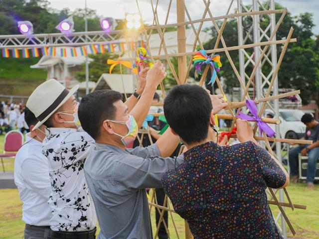 วิทยาลัยการศึกษา ร่วมกิจกรรม UP PRIDE & PROUD 2022 พหุ – สุนทรีย์ – ดนตรี – เท่าเทียม