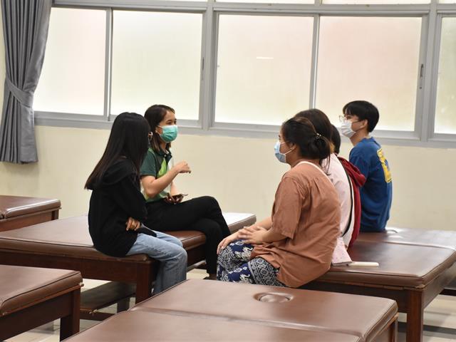 คณะสหเวชศาสตร์ มหาวิทยาลัยพะเยา สาขากายภาพบำบัด พบนิสิต