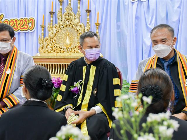 วิทยาลัยการศึกษา ร่วมกับสโมสรนิสิต จัดพิธีไหว้ครู ประจำปีการศึกษา 2565 “เสน่ห์ศิลป์ ถิ่นล้านนา คุรุนิสิตนิสิตา บูชาครู”