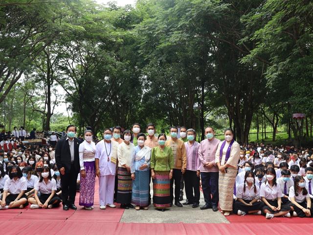 คณบดีคณะสหเวชศาสตร์ ร่วมพิธีไหว้ครูสล่าและไหว้ครูพื้นเมือง (ไหว้ครูกิ๋นอ้อพญา) ของคณะสถาปัตยกรรมศาสตร์และศิลปกรรมศาสตร์ มหาวิทยาลัยพะเยา