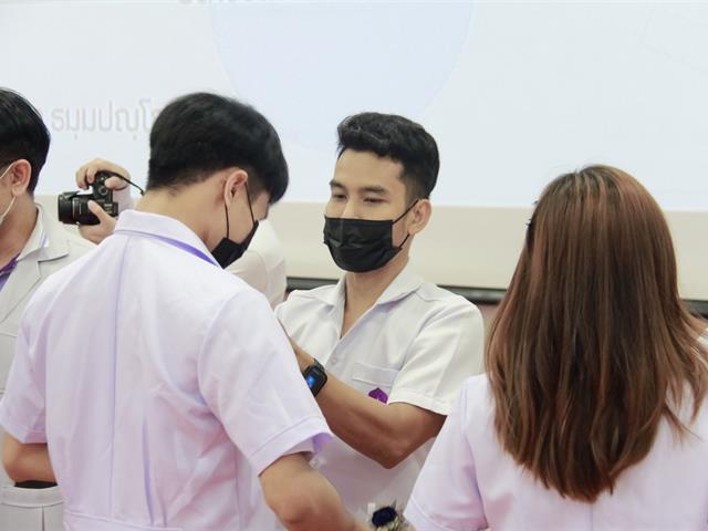 คณะสหเวชศาสตร์ มหาวิทยาลัยพะเยา จัดพิธีสวมเสื้อกาวน์ ก้าวสู่วิชาชีพ ประจำปีการศึกษา 2565 ณ อาคาร 99 ปี พระอุบาลีคุณูปมาจารย์ (ปวง ธ มมปญโญ) มหาวิทยาลัยพะเยา