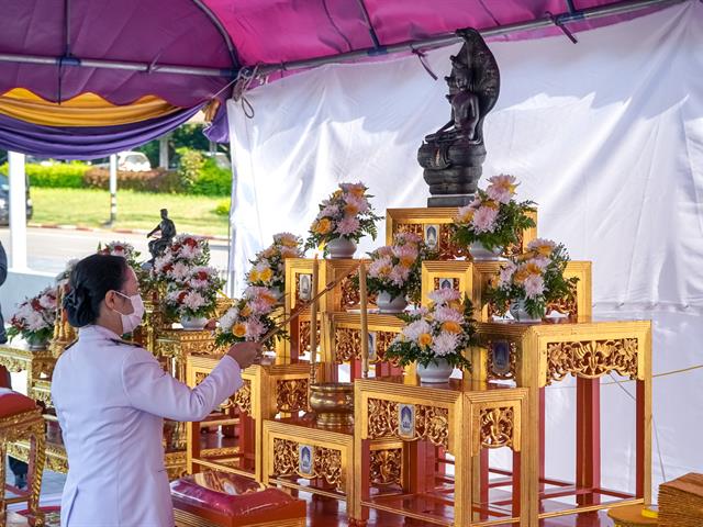 พิธีสถาปนามหาวิทยาลัยพะเยา