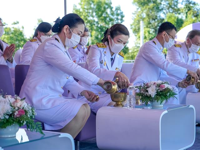 พิธีสถาปนามหาวิทยาลัยพะเยา
