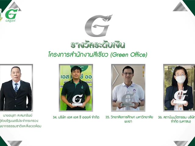 วิทยาลัยการศึกษา ร่วมพิธีประกาศเกียรติคุณตราสัญลักษณ์ G – Green ระดับประเทศ  Green For Life ON EARTH ผ่านระบบ Online ด้วย Application ZOOM 