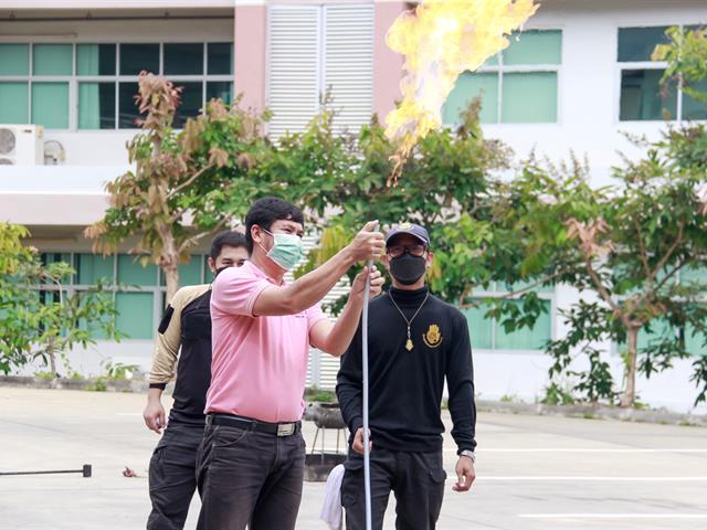 คณะสหเวชศาสตร์ มหาวิทยาลัยพะเยา ซ้อมอัคคีภัย