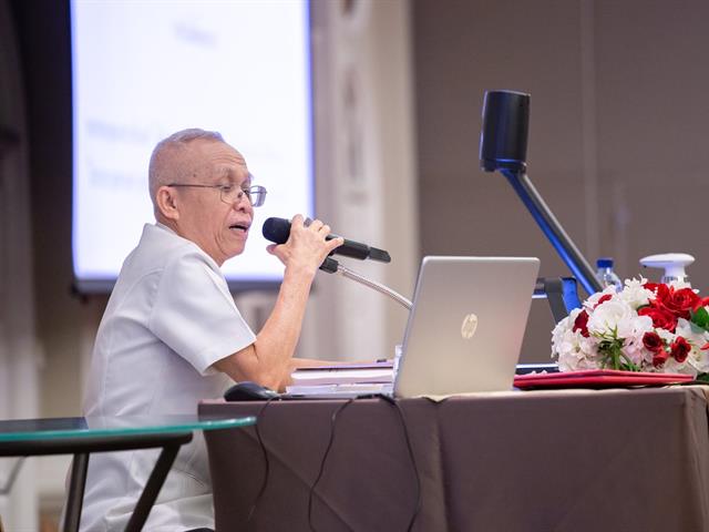 วิทยาลัยการศึกษา เข้าร่วมโครงการสัมมนา เรื่อง “แนวทางการเขียน จัดพิมพ์ เผยแพร่ตำราและหนังสือวิชาการ”