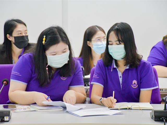 วิทยาลัยการศึกษา ดำเนินโครงการ “การส่งเสริมคุณธรรมจริยธรรมและจรรยาบรรณในการปฏิบัติงานของบุคลากรวิทยาลัยการศึกษา ตามประมวลจริยธรรมมหาวิทยาลัยพะเยา พ.ศ. 2564”