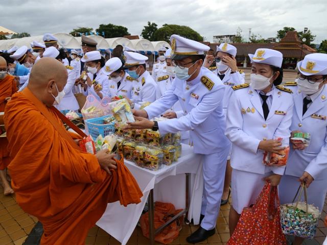 มหาวิทยาลัยพะเยาร่วมกิจกรรมเฉลิมพระเกียรติ ฯ พระบรมราชชนนีพันปีหลวง เนื่องในโอกาสมหามงคล ๑๒ สิงหาคม ๒๕๖๕ จังหวัดพะเยา