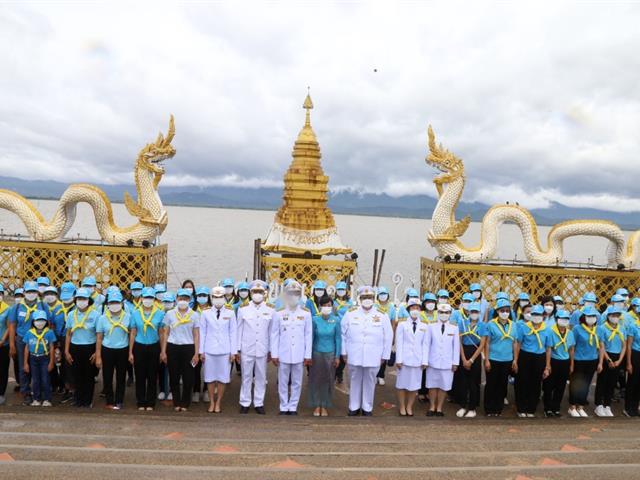 มหาวิทยาลัยพะเยาร่วมกิจกรรมเฉลิมพระเกียรติ ฯ พระบรมราชชนนีพันปีหลวง เนื่องในโอกาสมหามงคล ๑๒ สิงหาคม ๒๕๖๕ จังหวัดพะเยา