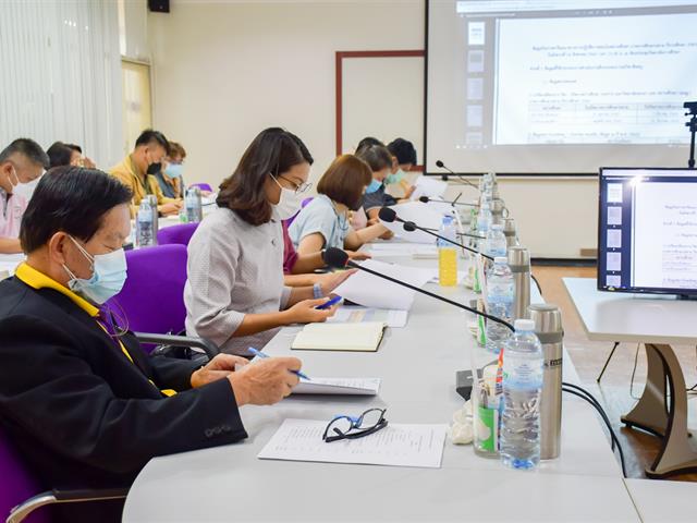 วิทยาลัยการศึกษา ดำเนินการจัดประชุมแนวทางการปฏิบัติการสอนในสถานศึกษา ภาคการศึกษาปลาย ปีการศึกษา 2565 ร่วมกับคณะคู่ขนาน