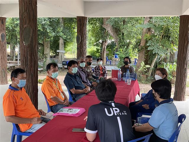 คณะเภสัชศาสตร์มหาวิทยาลัยพะเยา แลกเปลี่ยนเรียนรู้ด้านการปลูกสมุนไพรกับผู้นำชุมชน เพื่อสนองพันธกิจด้านทำนุบำรุงศิลปะวัฒนธรรม ภายใต้"โครงการผลิตภัณฑ์เสริมสุขภาพจากแอ่งแถะ" 