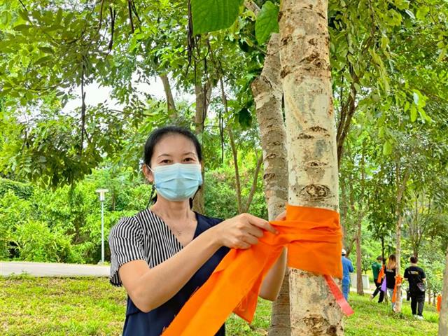 ผศ.วีระยุทธ หอมชื่น นำทีม บวชป่า ม.พะเยา