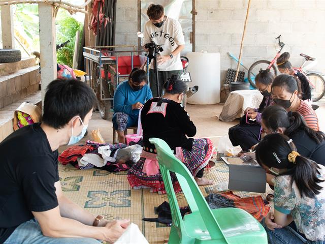 ลงพื้นที่ถ่ายทำวีดิทัศน์ โครงการของพี่น้องราษฏรพื้นที่สูง
