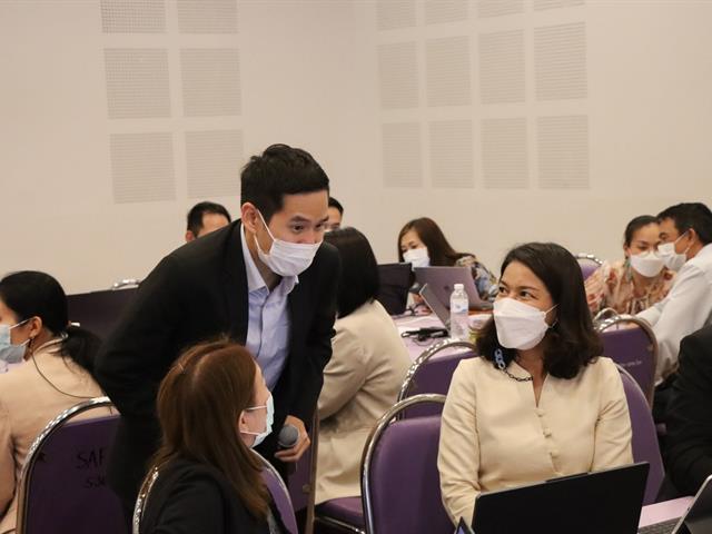 โครงการอบรมเชิงปฏิบัติการ ด้านการบริหารความเสี่ยงและควบคุมภายใน มหาวิทยาลัยพะเยา ประจำปีงบประมาณ พ.ศ. 2565
