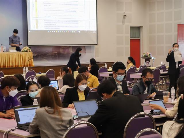 โครงการอบรมเชิงปฏิบัติการ ด้านการบริหารความเสี่ยงและควบคุมภายใน มหาวิทยาลัยพะเยา ประจำปีงบประมาณ พ.ศ. 2565