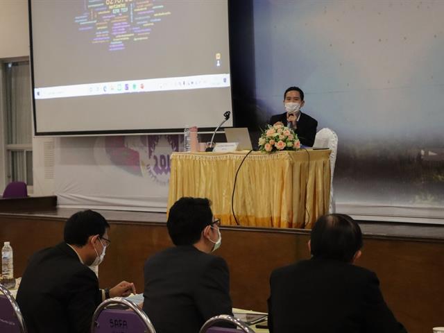 โครงการอบรมเชิงปฏิบัติการ ด้านการบริหารความเสี่ยงและควบคุมภายใน มหาวิทยาลัยพะเยา ประจำปีงบประมาณ พ.ศ. 2565