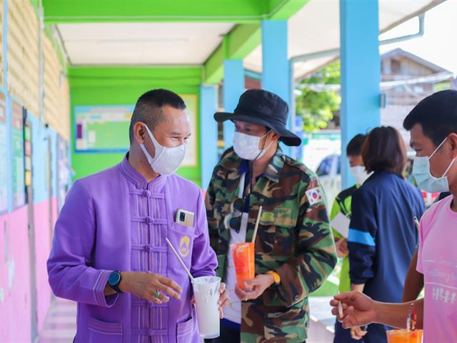 วิทยาลัยการศึกษา ดำเนินกิจกรรมค่ายนิสิตครูจิตอาสาพัฒนาชุมชน ณ โรงเรียนบ้านโพธิ์ทอง อำเภอดอกคำใต้ จังหวัดพะเยา 