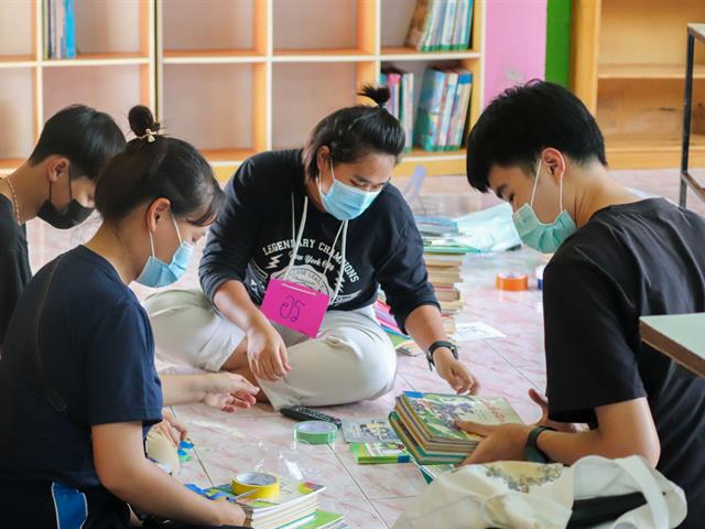 วิทยาลัยการศึกษา ดำเนินกิจกรรมค่ายนิสิตครูจิตอาสาพัฒนาชุมชน ณ โรงเรียนบ้านโพธิ์ทอง อำเภอดอกคำใต้ จังหวัดพะเยา 
