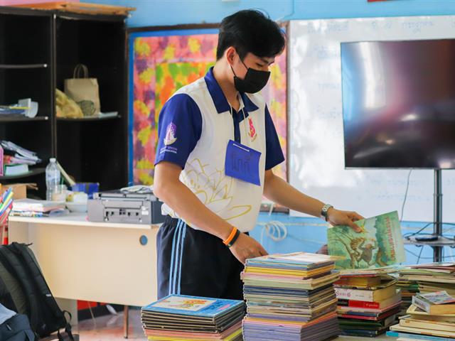 วิทยาลัยการศึกษา ดำเนินกิจกรรมค่ายนิสิตครูจิตอาสาพัฒนาชุมชน ณ โรงเรียนบ้านโพธิ์ทอง อำเภอดอกคำใต้ จังหวัดพะเยา 