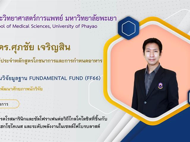 ทุนวิจัยมูลฐาน Fundamental Fund (FF66)