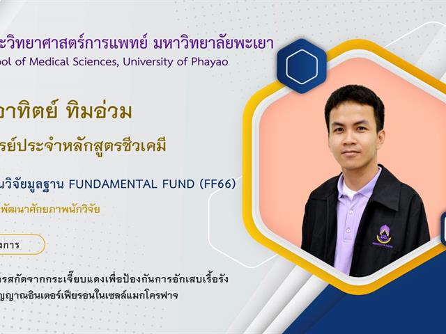 ทุนวิจัยมูลฐาน Fundamental Fund (FF66)