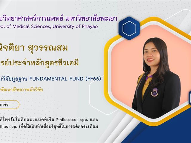 ทุนวิจัยมูลฐาน Fundamental Fund (FF66)