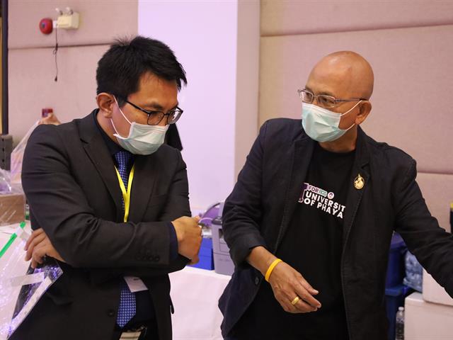 คณะเภสัชศาสตร์  เข้าร่วมกิจกรรม ชม ชิม ช้อปการจัดแสดงและจำหน่ายผลิตภัณฑ์ชุมชนภายใต้โครงการ U2T for BCG ณ หอประชุมพญางำเมือง มหาวิทยาลัยพะเยา