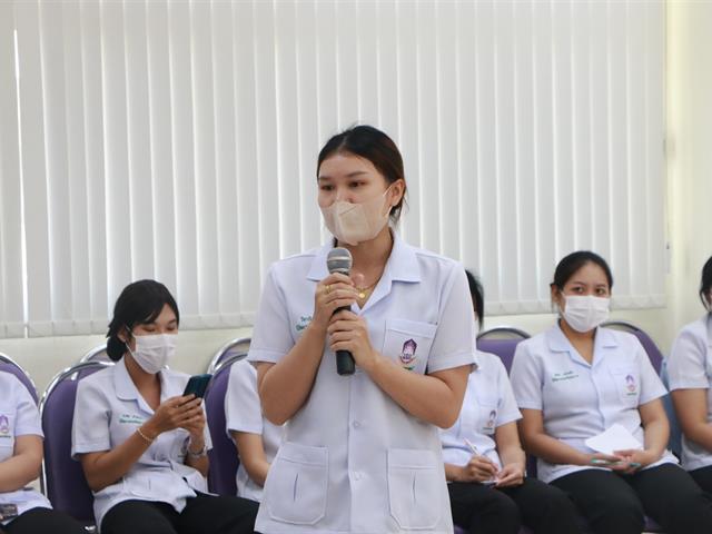 หลักสูตรวิทยาศาสตรบัณฑิต สาขาวิชาการส่งเสริมสุขภาพ จัดโครงการเตรียมความพร้อมการฝึกงานนิสิตสาขาวิชาการส่งเสริมสุขภาพ