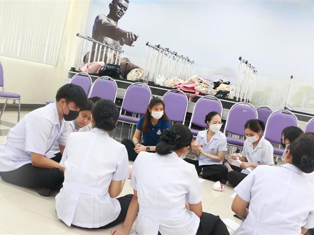 หลักสูตรวิทยาศาสตรบัณฑิต สาขาวิชาการส่งเสริมสุขภาพ จัดโครงการเตรียมความพร้อมการฝึกงานนิสิตสาขาวิชาการส่งเสริมสุขภาพ