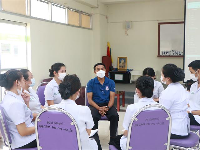 หลักสูตรวิทยาศาสตรบัณฑิต สาขาวิชาการส่งเสริมสุขภาพ จัดโครงการเตรียมความพร้อมการฝึกงานนิสิตสาขาวิชาการส่งเสริมสุขภาพ