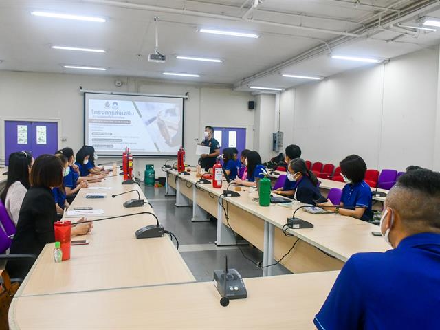 วิทยาลัยการศึกษา ดำเนินโครงการส่งเสริมความปลอดภัยในองค์กร ณ ห้องประชุมบัณฑิตวิทยาลัยการศึกษา อาคารเรียนรวม (PKY) มหาวิทยาลัยพะเยา 