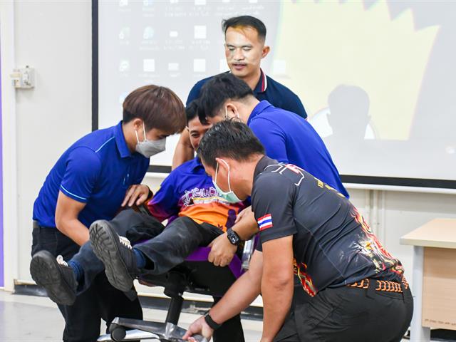 วิทยาลัยการศึกษา ดำเนินโครงการส่งเสริมความปลอดภัยในองค์กร ณ ห้องประชุมบัณฑิตวิทยาลัยการศึกษา อาคารเรียนรวม (PKY) มหาวิทยาลัยพะเยา 